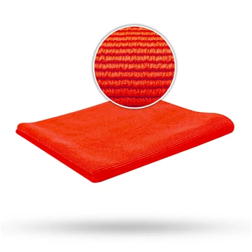 RRC Microfibre towel 40x40 cm (Mikroszálas törlőkendő varrásmentes Piros)