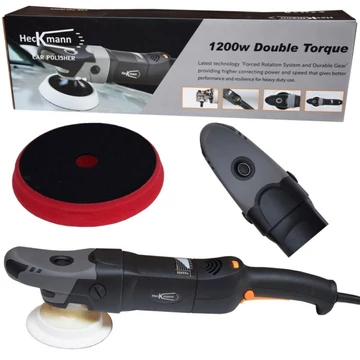 HECKMANN 1200 Rotációs Polírozógép 125mm Rögzítőtárcsával HECKMANN 1200 Rotációs Polírozógép 125mm Rögzítőtárcsával
