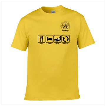 RRC Póló M-es Eat, Sleep, Wash /Citrom/ RRC Póló M-es Eat, Sleep, Wash /Citrom/