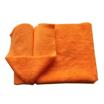 RRC Microfibre towel 40x40 cm (Mikroszálas törlőkendő varrásmentes sárga)