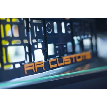 RRC Rendszámtábla tartó 3D - 2db RRC Rendszámtábla tartó 3D - 2db