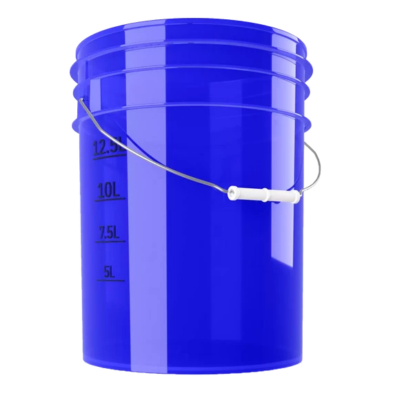 AM Mosóvödör 19L Kék (Átlátszó)