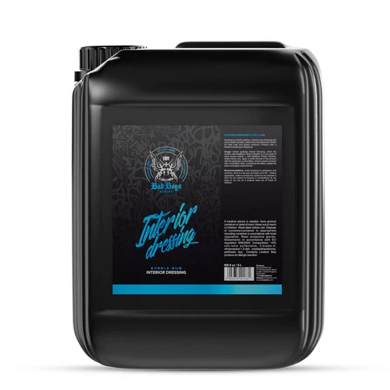 Bad Boys Interior Dressing 5L/ Bubble Gum / (Belső Műanyag ápoló)