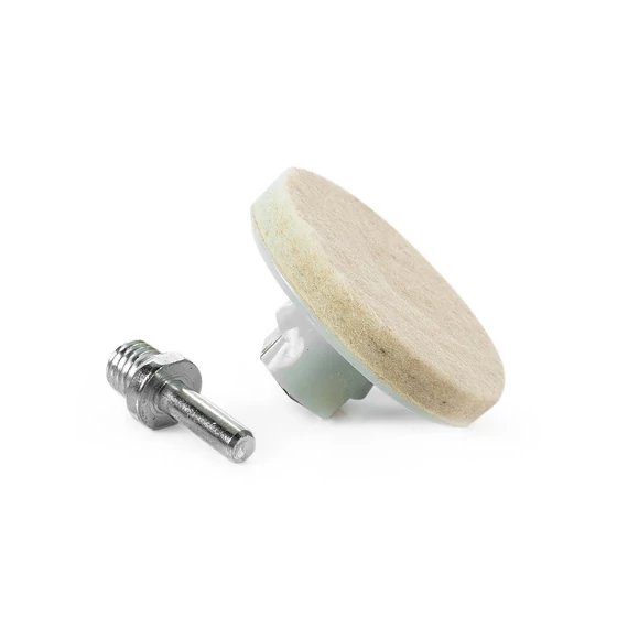 Üveg Polírozó Filc 70mm Adapterrel 