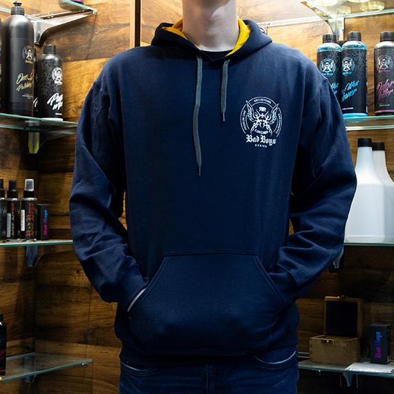 Bad Boys Hoodie Pulóver M-es /Kék/