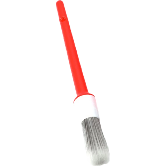 Autókozmetikai Ecset 10mm (Szürke-Piros)