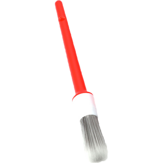 Autókozmetikai Ecset 10mm (Szürke-Piros)