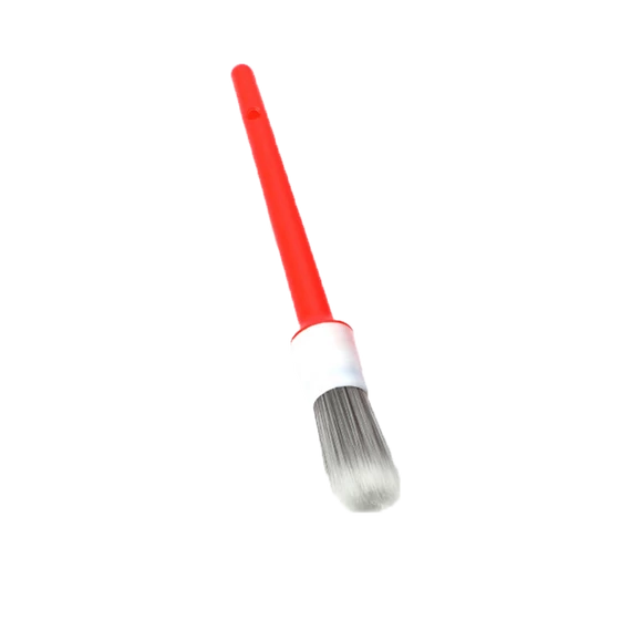 Autókozmetikai Ecset 12mm (Szürke-Piros)