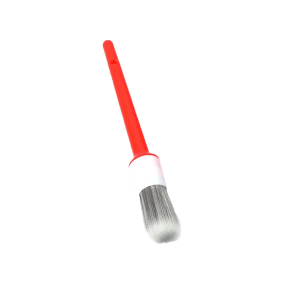 Autókozmetikai Ecset 14mm (Szürke-Piros)