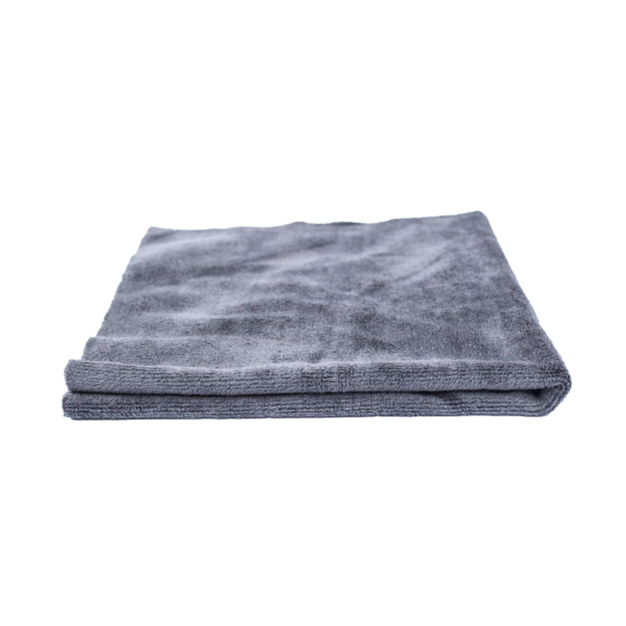 Microfibre towel Gray Satin 40x40 cm (Mikroszálas törlőkendő varrásmentes szürke szatén)