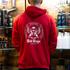 Kép 2/3 - Bad Boys Hoodie Pulóver M-es /Piros/